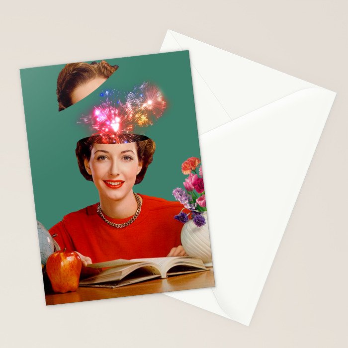 The Reader // Fireworks Stationery Card Gallery Image 2