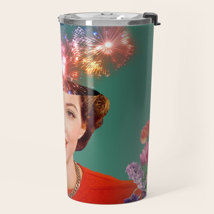 The Reader // Fireworks Travel Mug Gallery Image 2