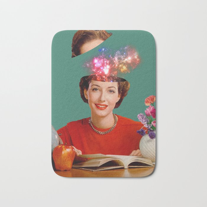 The Reader // Fireworks Bath Mat Gallery Image 1