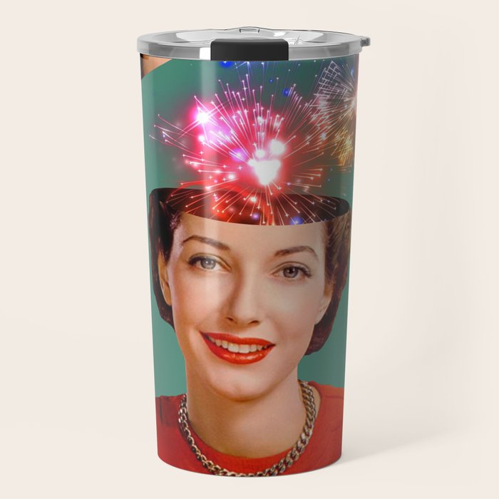 The Reader // Fireworks Travel Mug Gallery Image 1