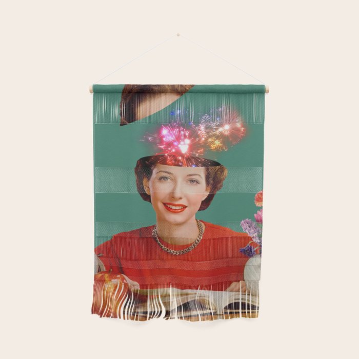 The Reader // Fireworks Wall Hanging Gallery Image 1