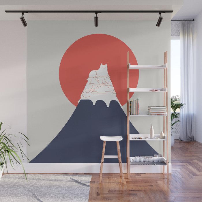 Cat Landscape 30 Wall Mural Gallery Image 1