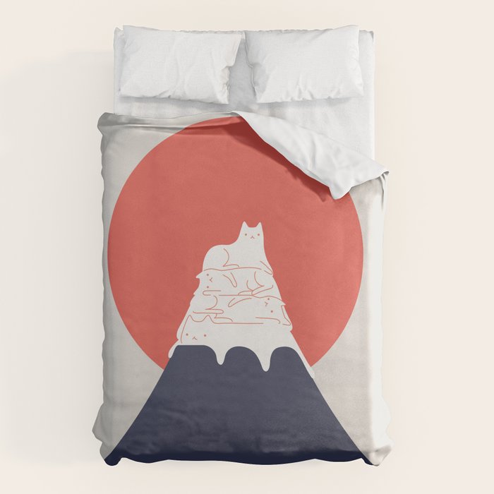 Cat Landscape 30 Duvet Cover Gallery Image 1