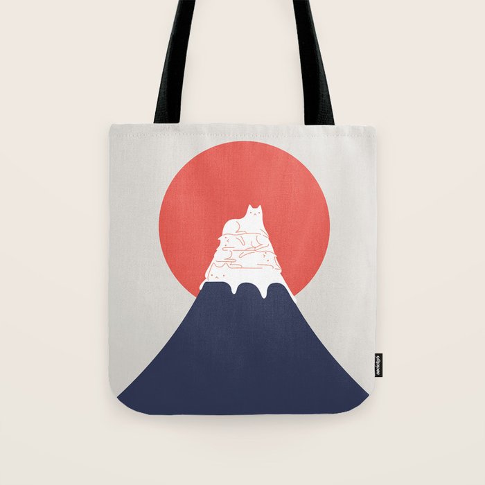 Cat Landscape 30 Tote Bag Gallery Image 1
