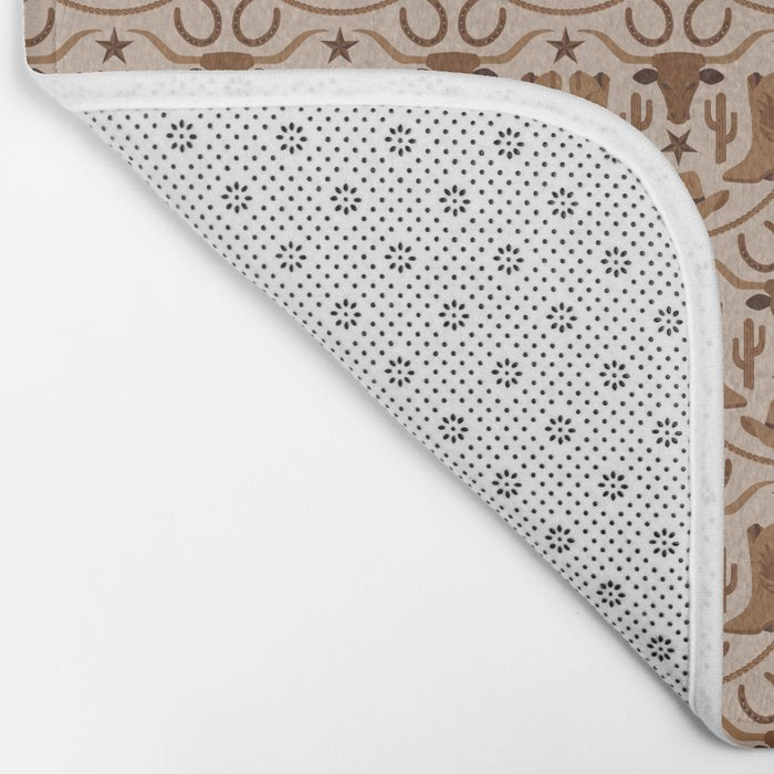 Old Wild West Bath Mat Gallery Image 2