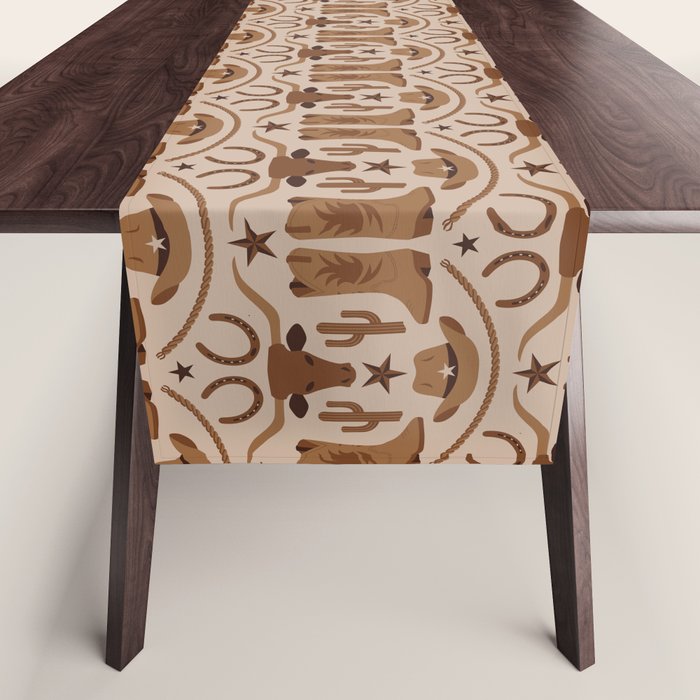 Old Wild West Table Runner Gallery Image 1