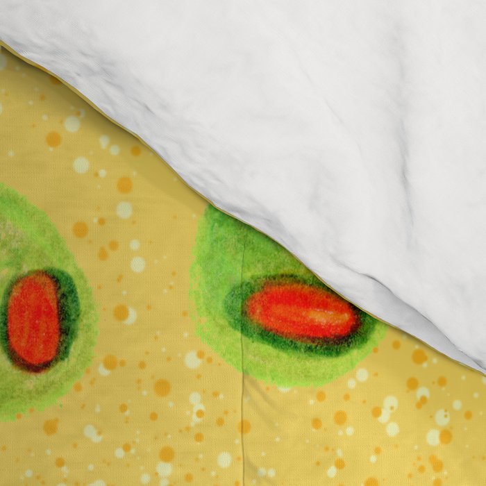 Olive Snack in Green & Yellow Comforter Gallery Image 4