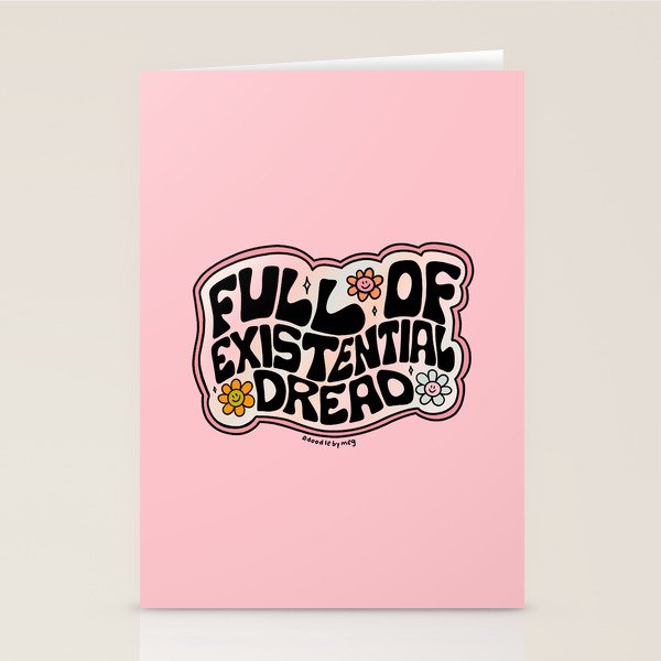 Full of Existential Dread Stationery Card Gallery Image 1