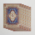 Wonderfully Detailed Persian Rug Oriental Victorian Style Carpet Design Wrapping Paper Gallery Image 3