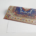 Wonderfully Detailed Persian Rug Oriental Victorian Style Carpet Design Wrapping Paper Gallery Image 2