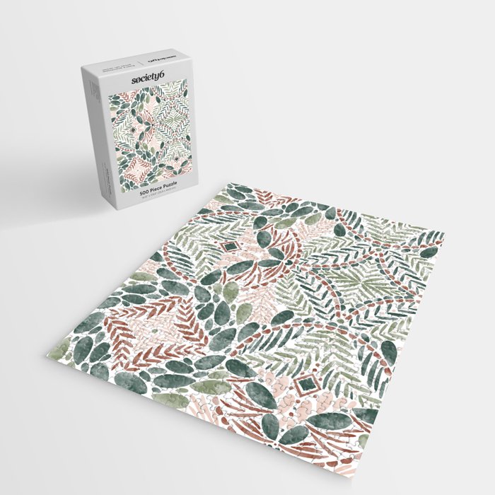 Jungle Charm Artistic Medley Jigsaw Puzzle Gallery Image 2