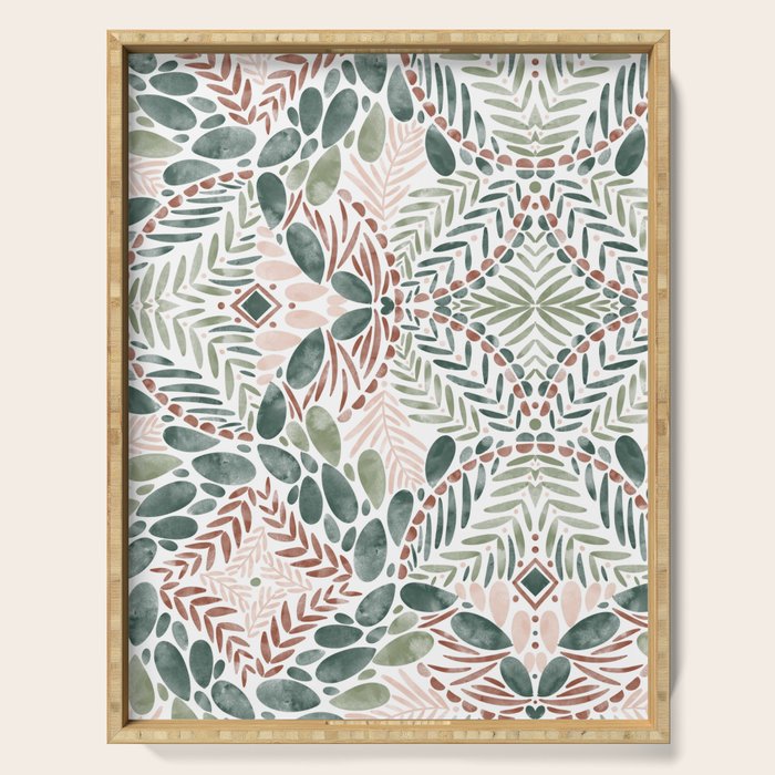 Jungle Charm Artistic Medley Serving Tray Gallery Image 1