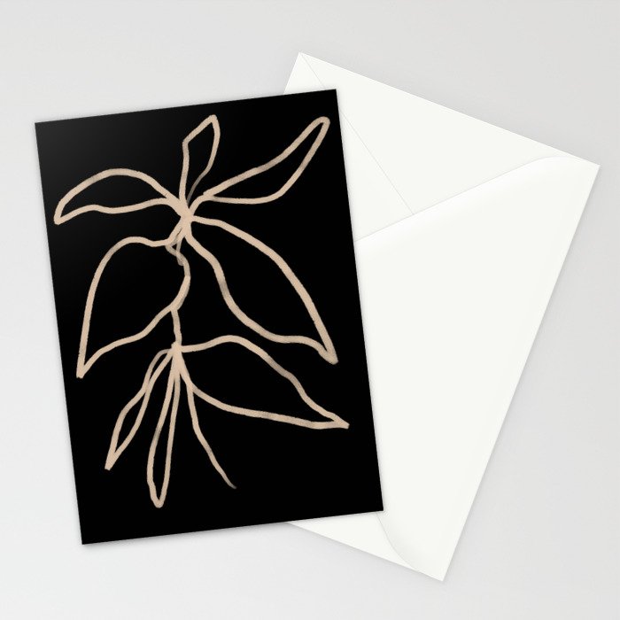 Elegant Sprigs II - Curated Collection Stationery Card Gallery Image 2
