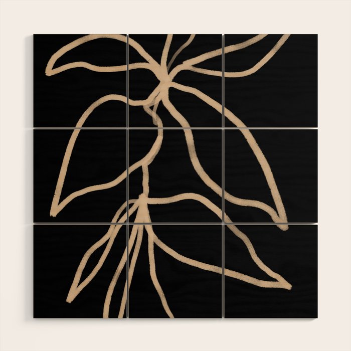 Elegant Sprigs II - Curated Collection Wood Wall Art Gallery Image 1