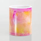 Be A Rainbow In Someone's Cloud | Modern Bohemian Watercolor Painting Optimism Positivity Good Vibes Coffee Mug Gallery Image 4