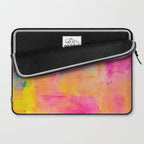Be A Rainbow In Someone's Cloud | Modern Bohemian Watercolor Painting Optimism Positivity Good Vibes Laptop Sleeve Gallery Image 2