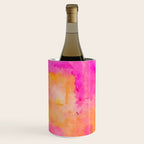 Be A Rainbow In Someone's Cloud | Modern Bohemian Watercolor Painting Optimism Positivity Good Vibes Wine Chiller Gallery Image 3