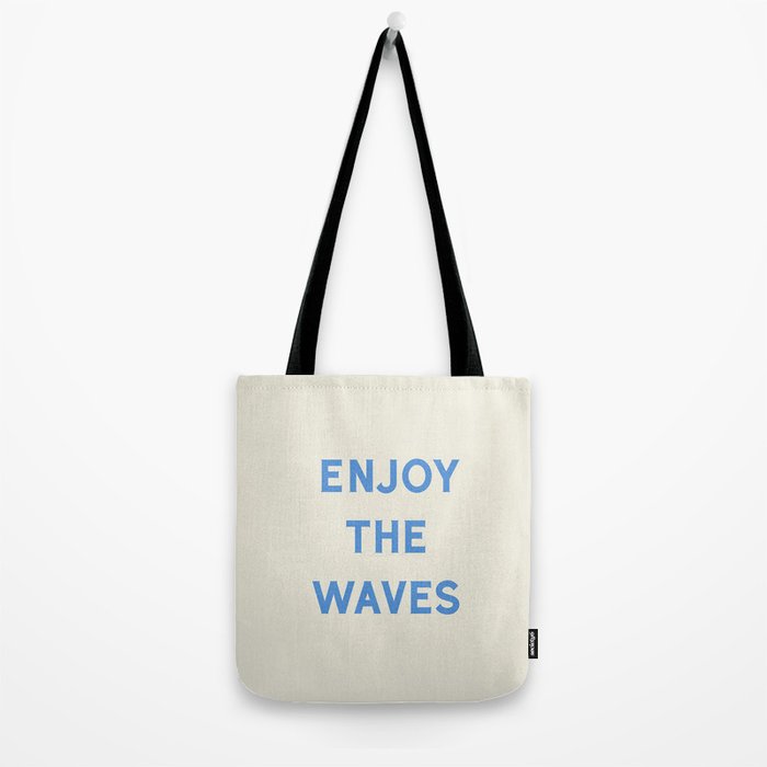 Enjoy The Waves Tote Bag Gallery Image 2
