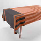 arc moon sun modern art  abstract Tablecloth Gallery Image 1