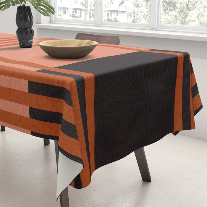 arc moon sun modern art  abstract Tablecloth Gallery Image 3