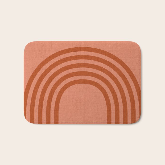 arc moon sun modern art  abstract Bath Mat Gallery Image 1