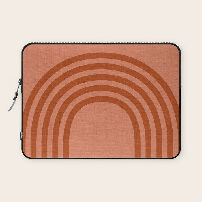 arc moon sun modern art  abstract Laptop Sleeve Gallery Image 1