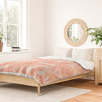 Peach Mohave Desert Duvet Cover Gallery Image 2