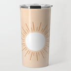 shapes geometry sun minimal abstract Travel Mug Gallery Image 1