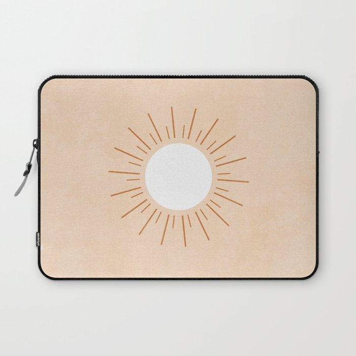 shapes geometry sun minimal abstract Laptop Sleeve Gallery Image 1