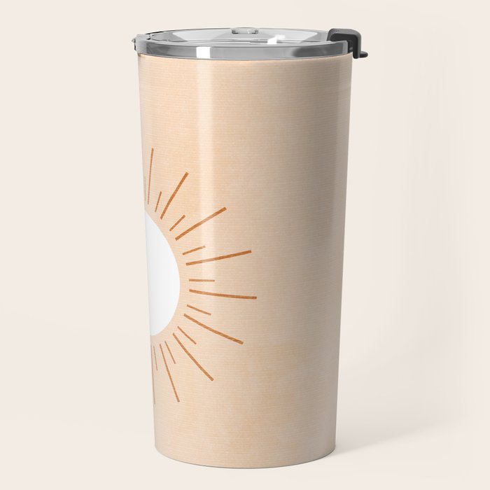 shapes geometry sun minimal abstract Travel Mug Gallery Image 2