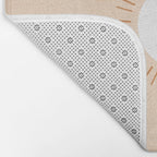 shapes geometry sun minimal abstract Bath Mat Gallery Image 2