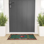 Qashqaâi Fars Southwest Persian Kilim Print Welcome Mat Gallery Image 3