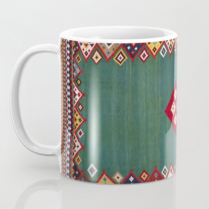 Qashqaâi Fars Southwest Persian Kilim Print Coffee Mug Gallery Image 3