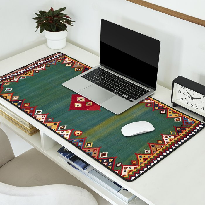 Qashqaâi Fars Southwest Persian Kilim Print Desk Mat Gallery Image 2