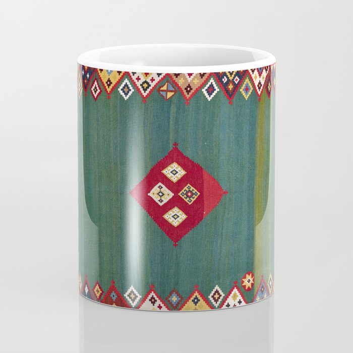Qashqaâi Fars Southwest Persian Kilim Print Coffee Mug Gallery Image 4