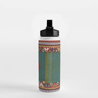 Qashqaâi Fars Southwest Persian Kilim Print Water Bottle Gallery Image 2