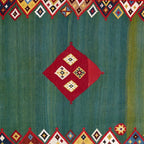 Qashqaâi Fars Southwest Persian Kilim Print Coffee Mug Gallery Image 2