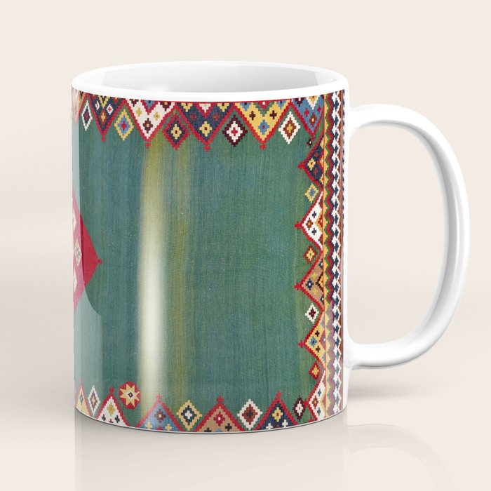 Qashqaâi Fars Southwest Persian Kilim Print Coffee Mug Gallery Image 1