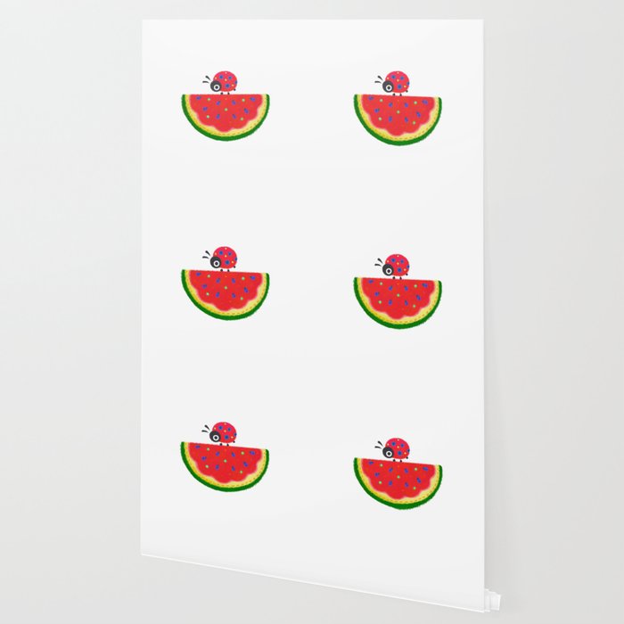 Watermelon&ladybug Wallpaper Gallery Image 2