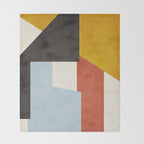 geometric abstract 36 Throw Blanket Gallery Image 2