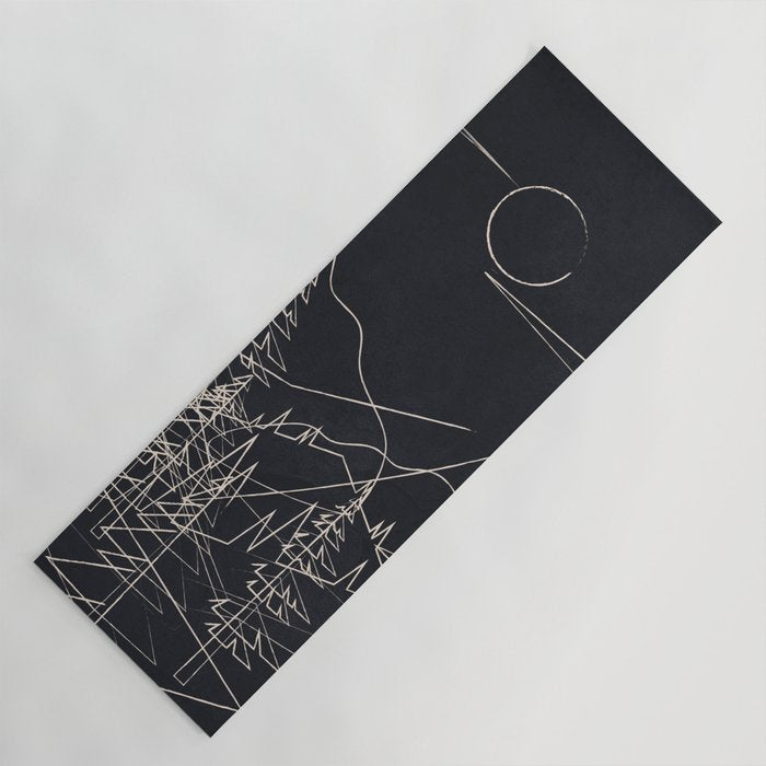 Minimalist Landscape 2 Yoga Mat Gallery Image 1