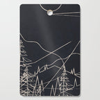 Minimalist Landscape 2 Cutting Board Gallery Image 1