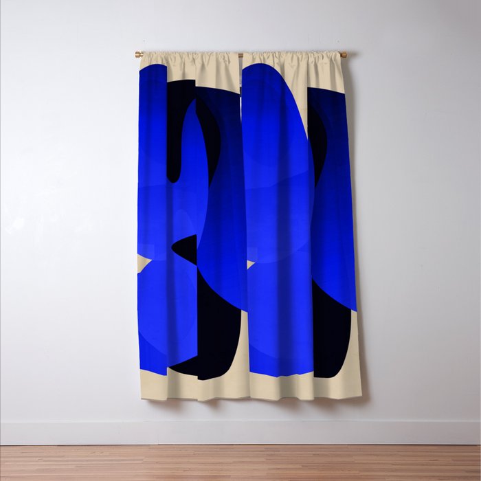 Abstract Composition 17 Window Curtain Gallery Image 3