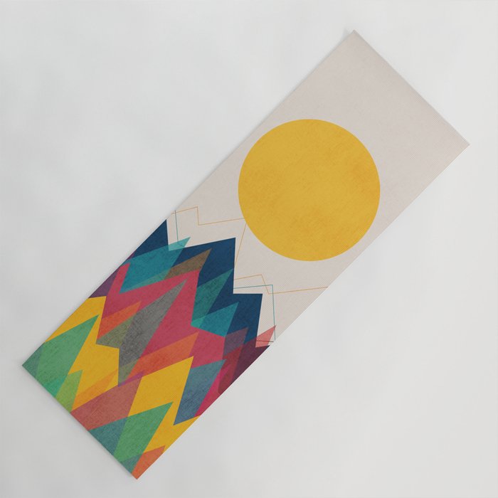 Uphill Battle Yoga Mat Gallery Image 1