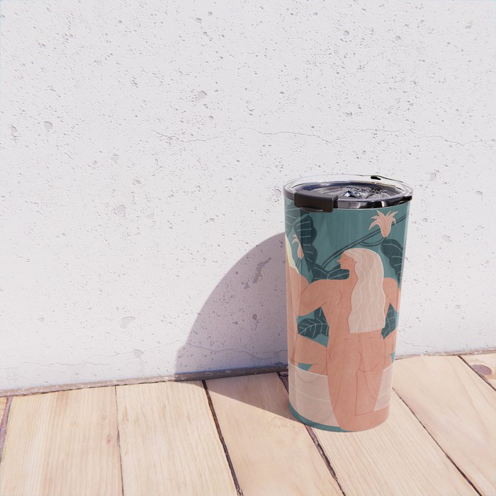 Sisters in log Travel Mug Gallery Image 4