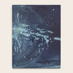 Deep Blue Abstract Circle Notebook Gallery Image 4