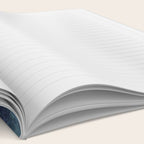 Deep Blue Abstract Circle Notebook Gallery Image 2