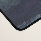 Deep Blue Abstract Circle Desk Mat Gallery Image 4