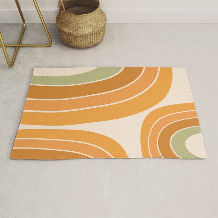 Mid Century Mod arcs Rug Gallery Image 1