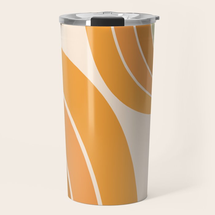 Mid Century Mod arcs Travel Mug Gallery Image 1